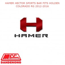 HAMER HECTOR SPORTS BAR FITS HOLDEN COLORADO RG 2012-2016